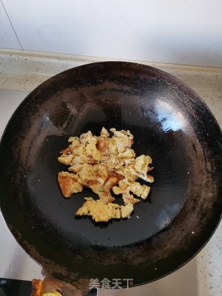 碎椒鸡蛋拌面的做法步骤：3