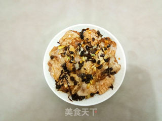 梅干菜蒸鸡翅的做法步骤：10