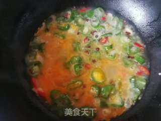 螺丝椒烘炒鸡蛋的做法步骤：7