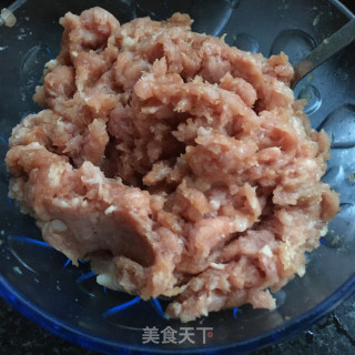 豆腐酿肉的做法步骤：3