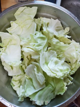 蚝油包菜的做法步骤：1