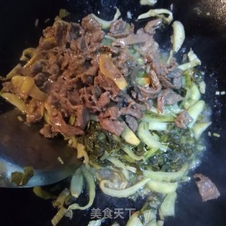酸菜牛肉的做法步骤：8