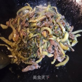 酸菜牛肉的做法步骤：9