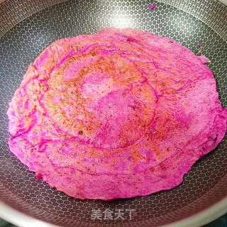 火龙果煎饼的做法步骤：10