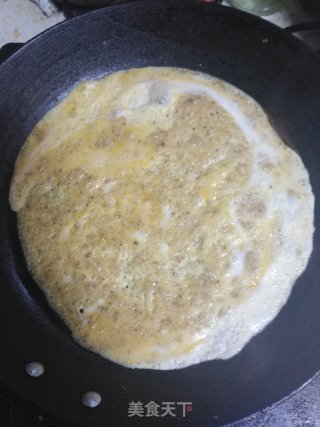 藜麦菜疏厚蛋烧的做法步骤：7