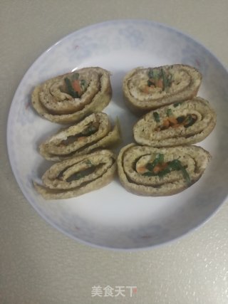 藜麦菜疏厚蛋烧的做法步骤：13