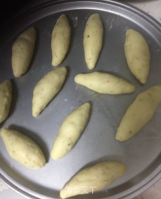 黄芝麻鸡蛋包的做法步骤：4
