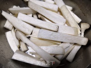 孜然杏鲍菇的做法步骤：3