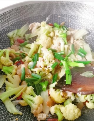 炒花椰菜的做法步骤：8