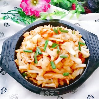 炒花椰菜的做法步骤：10