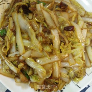 辣炒白菜的做法步骤：11