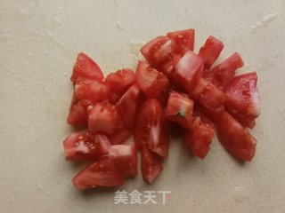 螺丝椒蕃茄炒鸡蛋的做法步骤：2