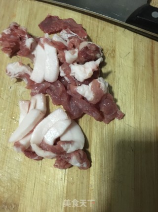 蒜苔炒平菇的做法步骤：7