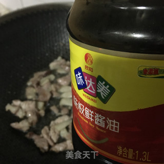 蒜苔炒平菇的做法步骤：11