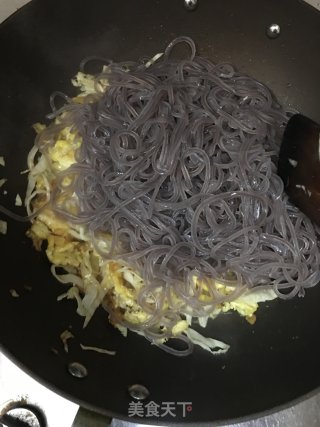 斋炒紫薯粉的做法步骤：11