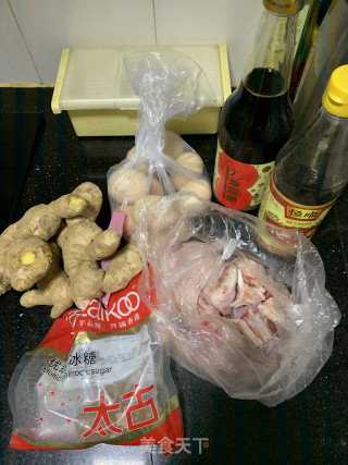 醋姜猪手的做法步骤：1