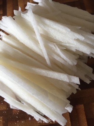 香菜拌沙葛的做法步骤：4