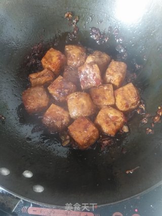 酱香油豆腐的做法步骤：7