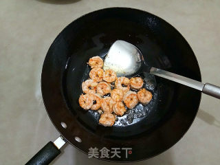 爆两样（虾仁肉片）的做法步骤：8