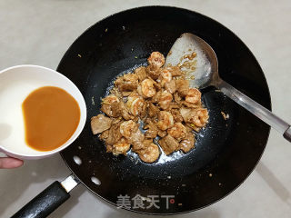 爆两样（虾仁肉片）的做法步骤：14