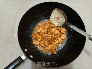 爆两样（虾仁肉片）的做法步骤：15