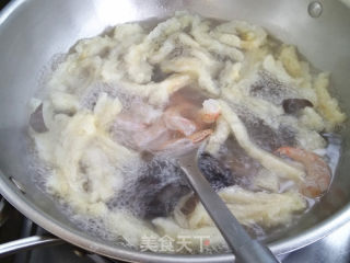 虾仁鱼鳔羹的做法步骤：8