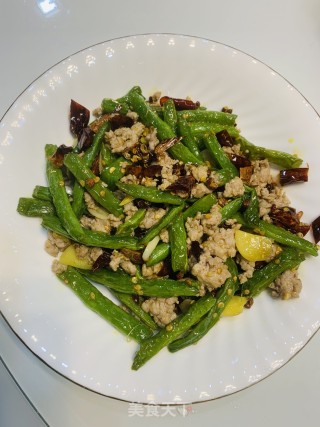 干煸四季豆的做法步骤：7