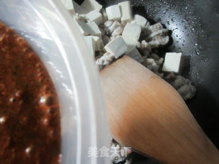 麻婆牛蛙豆腐的做法步骤：9