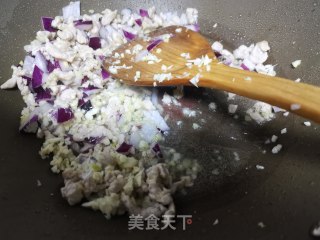 香辣肉丁酱的做法步骤：6