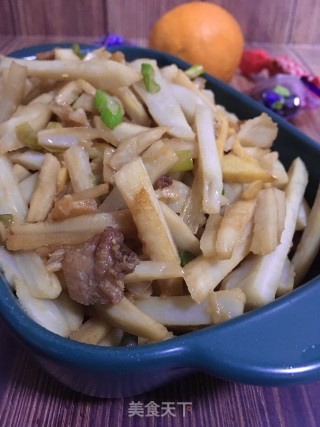 家常炒藕条的做法步骤：17