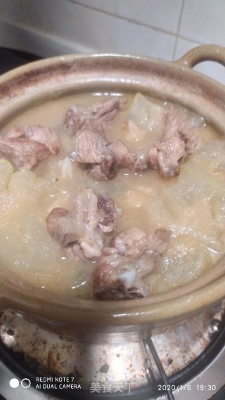 鸭肉冬瓜煲的做法步骤：6