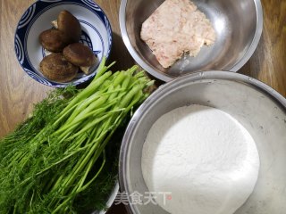 茴香猪肉馅饼的做法步骤：1