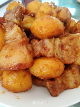 五花肉焖土豆的做法步骤：11