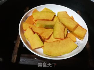 南瓜苹果红枣糊的做法步骤：2