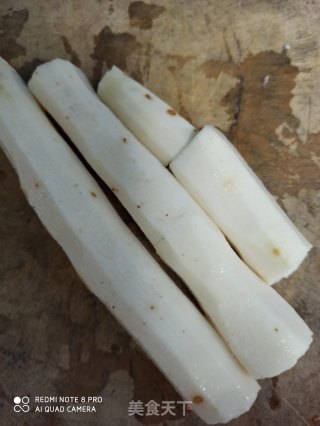 橙汁山药的做法步骤：2
