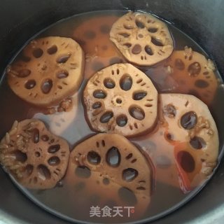 红糖糯米藕的做法步骤：7