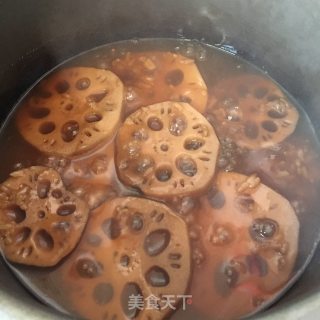 红糖糯米藕的做法步骤：8