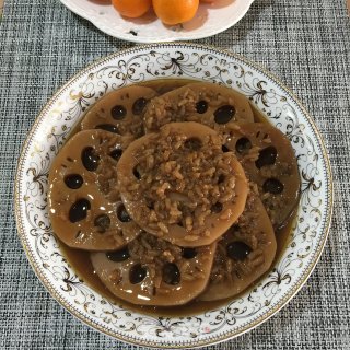 红糖糯米藕的做法步骤：10