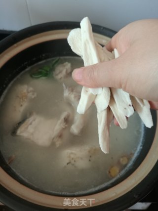 山药鱼排汤的做法步骤：8