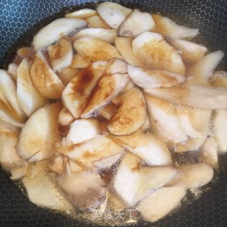 蛋饺烧杏鲍菇的做法步骤：4