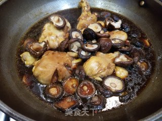 鸡腿香菇炖粉条的做法步骤：9
