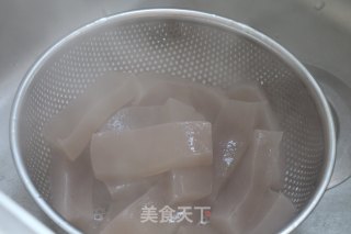 红烧魔芋的做法步骤：4