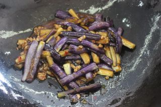 酱爆茄子的做法步骤：8
