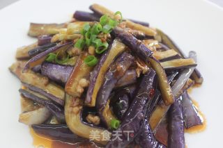 酱爆茄子的做法步骤：9