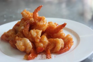 茄汁虾球的做法步骤：8