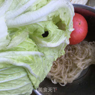 韩式辣酱暖锅的做法步骤：2