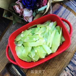 蚝油笋片的做法步骤：9