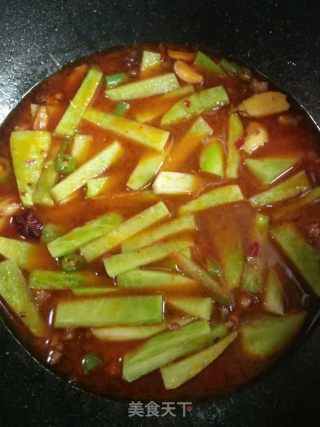 鸭子肉少沙窝萝卜的做法步骤：7