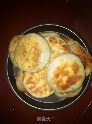 韭菜肉馅饼的做法步骤：7