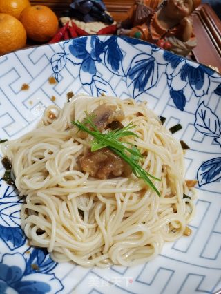 猪油渣拌面的做法步骤：5